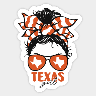 Proud Texas Girl Letting My Roots Show // Messy Hair Don't Care Texas Sticker